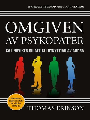 cover image of Omgiven av psykopater
